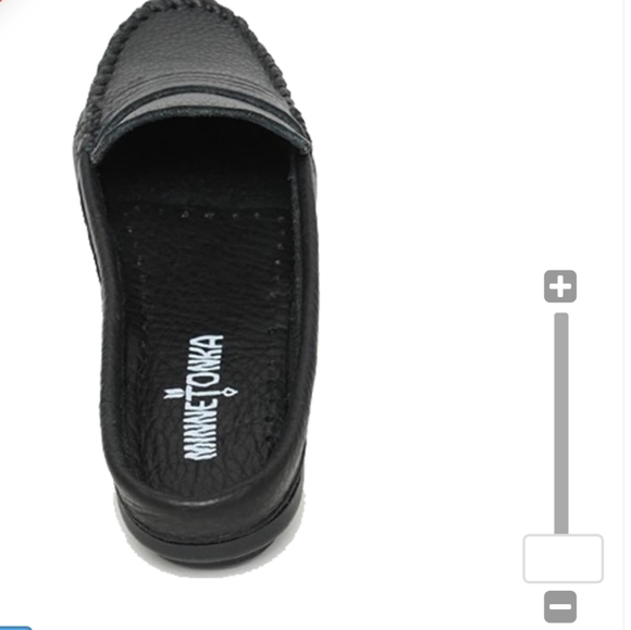 Handmade Minnetonka soft Leather Slip On mule in black “Kate” - Picture 2 of 8